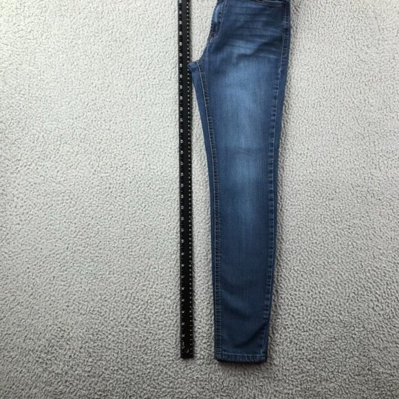 KENSIE Womens Size 4/27 Mid Rise Medium Wash Stretch Denim Skinny Ankle Jeans - Picture 14 of 15